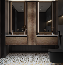 Load image into Gallery viewer, GELA FRAMELESS FLOATING VANITY