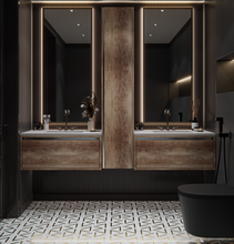 Load image into Gallery viewer, GELA INSET FLOATING VANITY