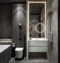 Load image into Gallery viewer, NOTO FRAMELESS FLOATING VANITY