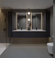 Load image into Gallery viewer, GELA FRAMELESS FLOATING VANITY