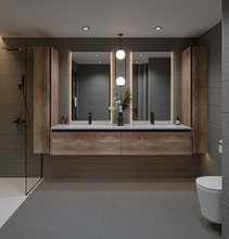 Load image into Gallery viewer, GELA FRAMELESS FLOATING VANITY