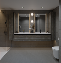 Load image into Gallery viewer, GELA FRAMELESS FLOATING VANITY