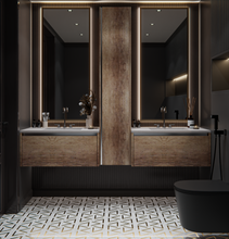 Load image into Gallery viewer, GELA FRAMELESS FLOATING VANITY