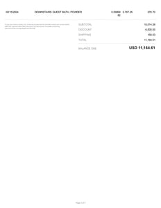 Invoice 161860-10%