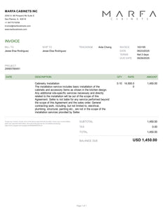 Invoice 163195-10%