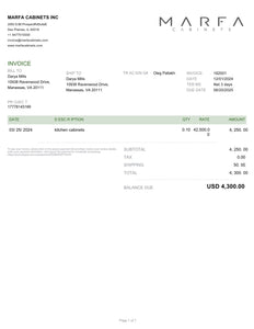 Invoice 162001-10%