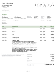 Invoice 163887-40%